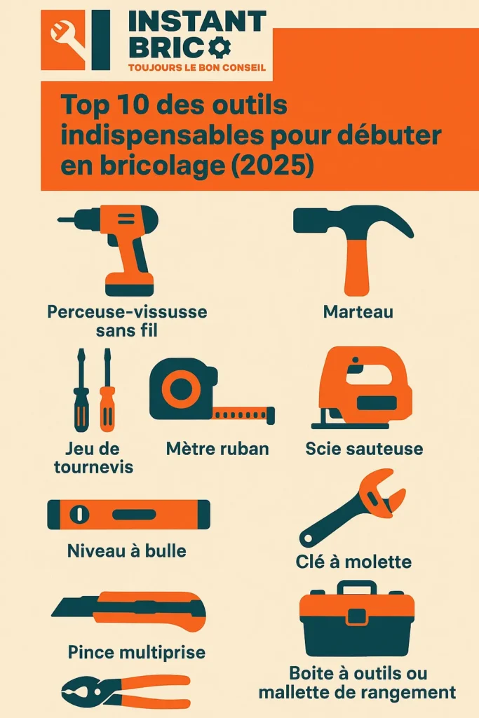 Les outils indispensable pour bricoler en 2025
